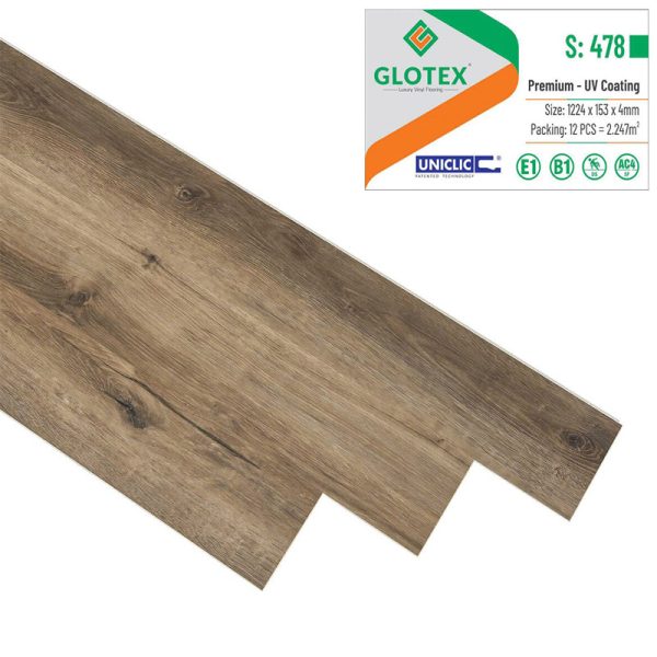 sàn nhựa 4mm glotex s478