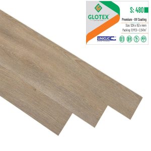 sàn nhựa 4mm glotex s480