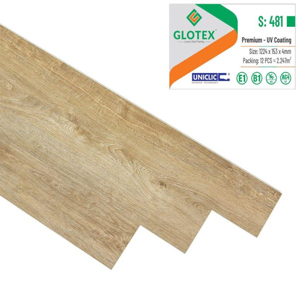 sàn nhựa 4mm glotex s481